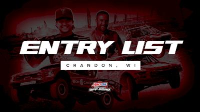 Prelim Entry List: Polaris World Championship At Crandon 2024