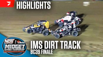 Highlights | 2024 USAC BC39 Finale at IMS Dirt Track