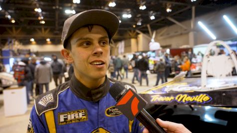 Trevor Neville Reacts After Friday Modified Prelim Win At The Dome