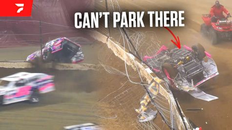 Logan Veloz Launches Completely Through Fence At Gateway Dirt Nationals